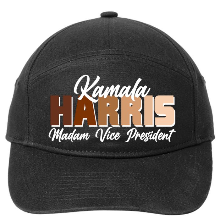 Kamala Harris Madam Vice President Diversity 7-Panel Snapback Hat