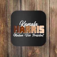 Kamala Harris Madam Vice President Diversity Coaster