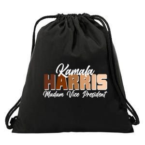 Kamala Harris Madam Vice President Diversity Drawstring Bag