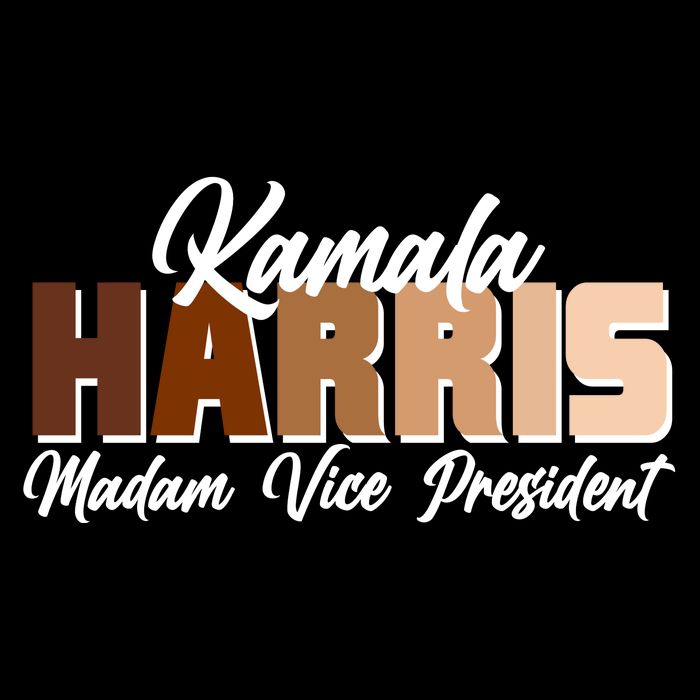 Kamala Harris Madam Vice President Diversity Drawstring Bag