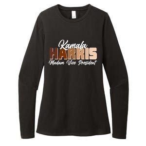 Kamala Harris Madam Vice President Diversity Womens CVC Long Sleeve Shirt