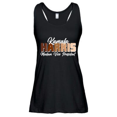 Kamala Harris Madam Vice President Diversity Ladies Essential Flowy Tank