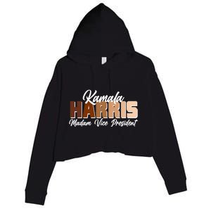 Kamala Harris Madam Vice President Diversity Crop Fleece Hoodie