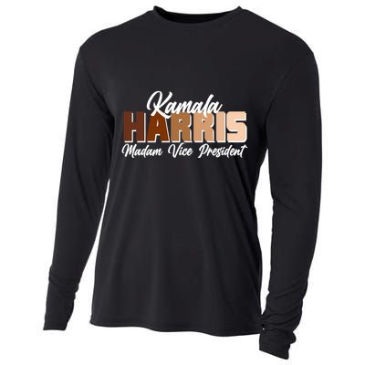 Kamala Harris Madam Vice President Diversity Cooling Performance Long Sleeve Crew