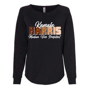 Kamala Harris Madam Vice President Diversity Womens California Wash Sweatshirt