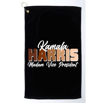 Kamala Harris Madam Vice President Diversity Golf Towel