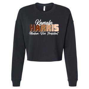 Kamala Harris Madam Vice President Diversity Cropped Pullover Crew