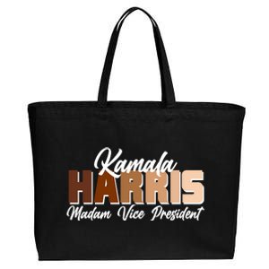 Kamala Harris Madam Vice President Diversity Cotton Canvas Jumbo Tote