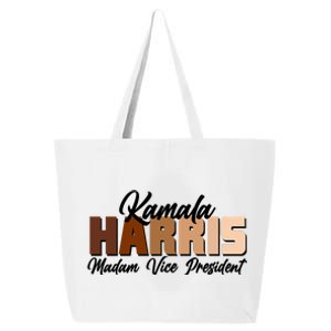 Kamala Harris Madam Vice President Diversity 25L Jumbo Tote