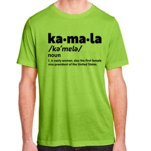 Kamala Harris Name Definition Vice President Adult ChromaSoft Performance T-Shirt