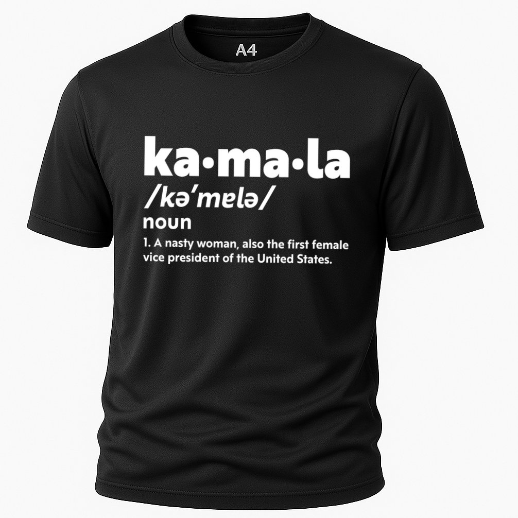 Kamala Harris Name Definition Vice President Cooling Performance Crew T-Shirt