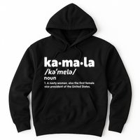 Kamala Harris Name Definition Vice President Hoodie