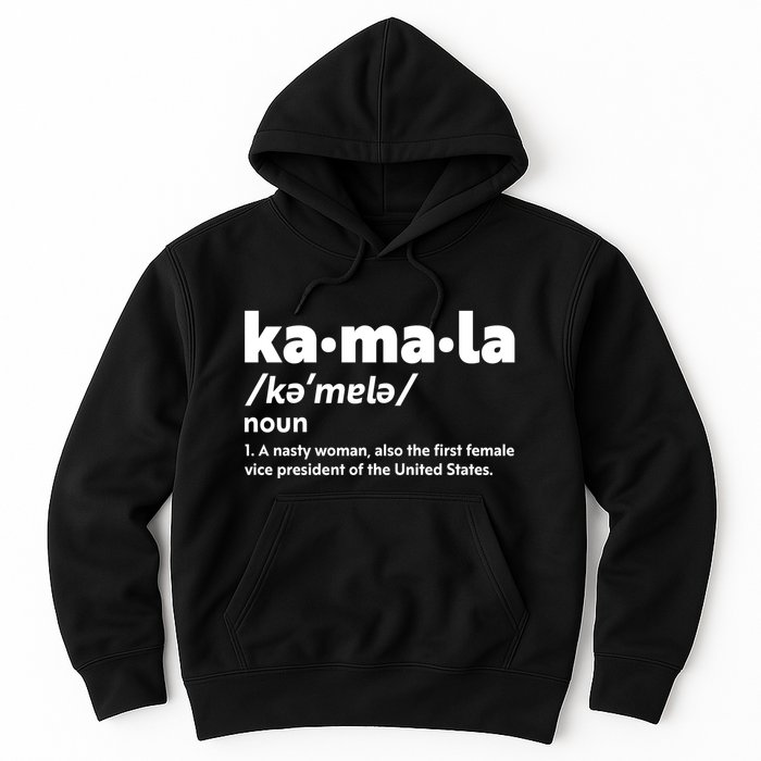 Kamala Harris Name Definition Vice President Hoodie