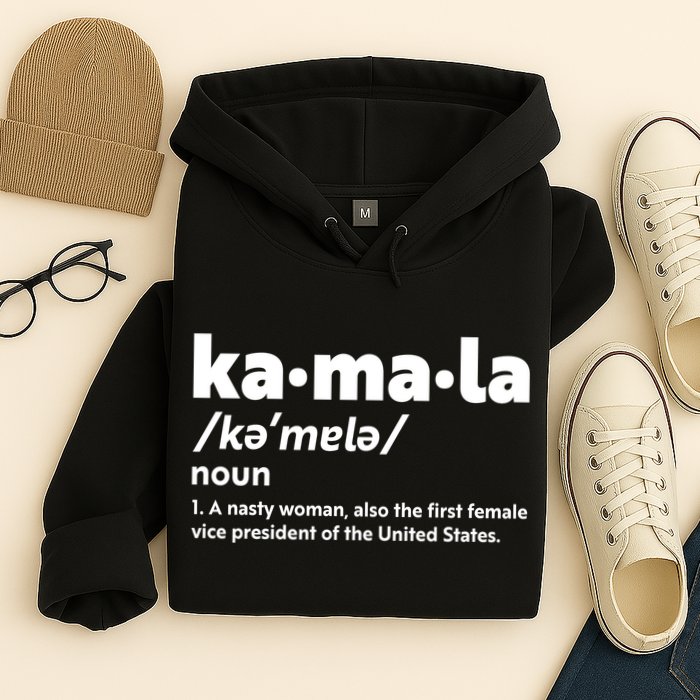 Kamala Harris Name Definition Vice President Hoodie