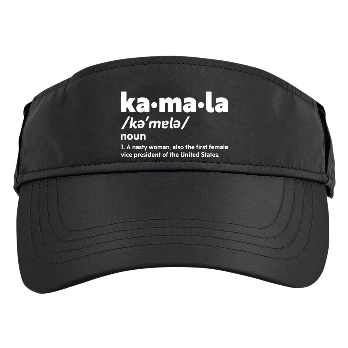 Kamala Harris Name Definition Vice President Adult Drive Performance Visor