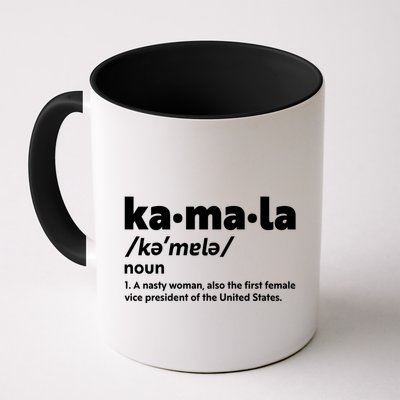 Kamala Harris Name Definition Vice President Mug