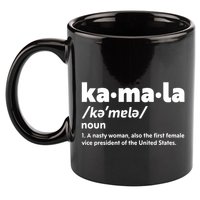 Kamala Harris Name Definition Vice President 11oz C Handle Ceramic Mug