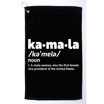 Kamala Harris Name Definition Vice President Golf Towel