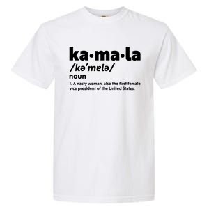 Kamala Harris Name Definition Vice President Garment-Dyed Heavyweight T-Shirt