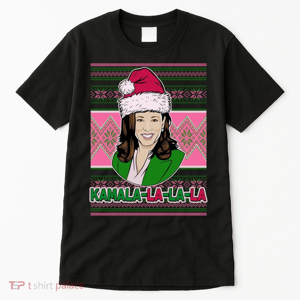 Kamala La La La  AKA Ugly Christmas Sweater Tall T-Shirt