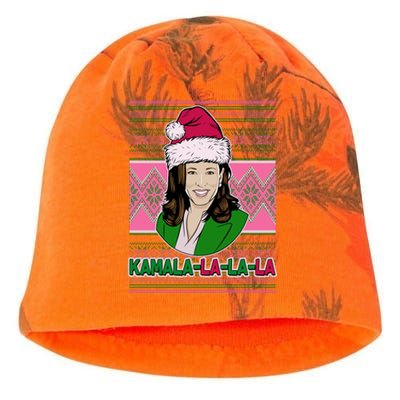 Kamala La La La  AKA Ugly Christmas Sweater Kati - Camo Knit Beanie