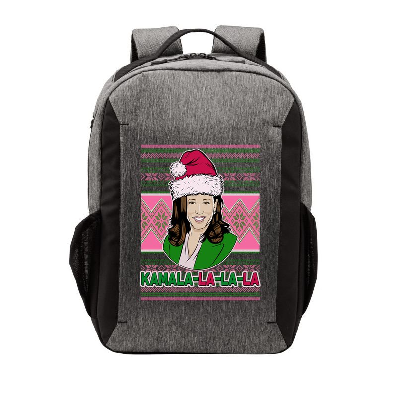 Kamala La La La  AKA Ugly Christmas Sweater Vector Backpack