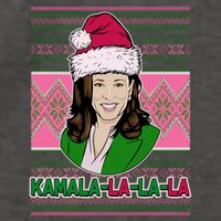 Kamala La La La  AKA Ugly Christmas Sweater Vector Backpack