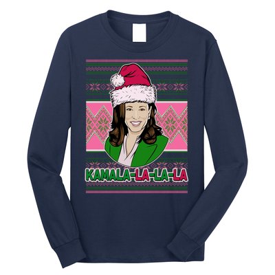 Kamala La La La  AKA Ugly Christmas Sweater Long Sleeve Shirt