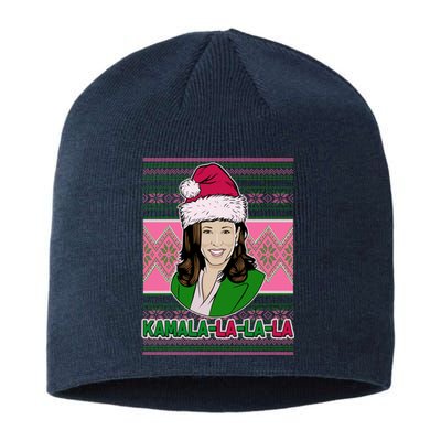 Kamala La La La  AKA Ugly Christmas Sweater Sustainable Beanie