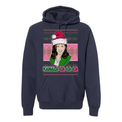 Kamala La La La  AKA Ugly Christmas Sweater Premium Hoodie