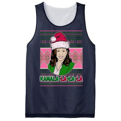 Kamala La La La  AKA Ugly Christmas Sweater Mesh Reversible Basketball Jersey Tank