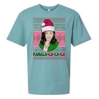 Kamala La La La  AKA Ugly Christmas Sweater Sueded Cloud Jersey T-Shirt