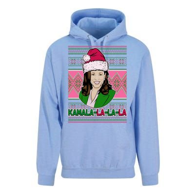 Kamala La La La  AKA Ugly Christmas Sweater Unisex Surf Hoodie