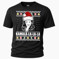 Kamala La La La Ugly Christmas Sweater Cooling Performance Crew T-Shirt
