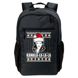 Kamala La La La Ugly Christmas Sweater Daily Commute Backpack