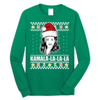 Kamala La La La Ugly Christmas Sweater Long Sleeve Shirt