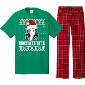 Kamala La La La Ugly Christmas Sweater Pajama Set