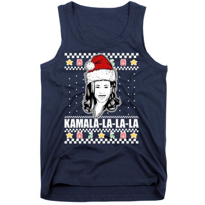 Kamala La La La Ugly Christmas Sweater Tank Top