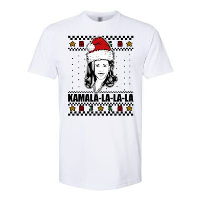 Kamala La La La Ugly Christmas Sweater Softstyle CVC T-Shirt