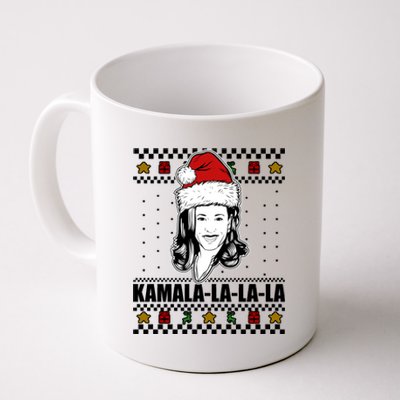 Kamala La La La Ugly Christmas Sweater Coffee Mug