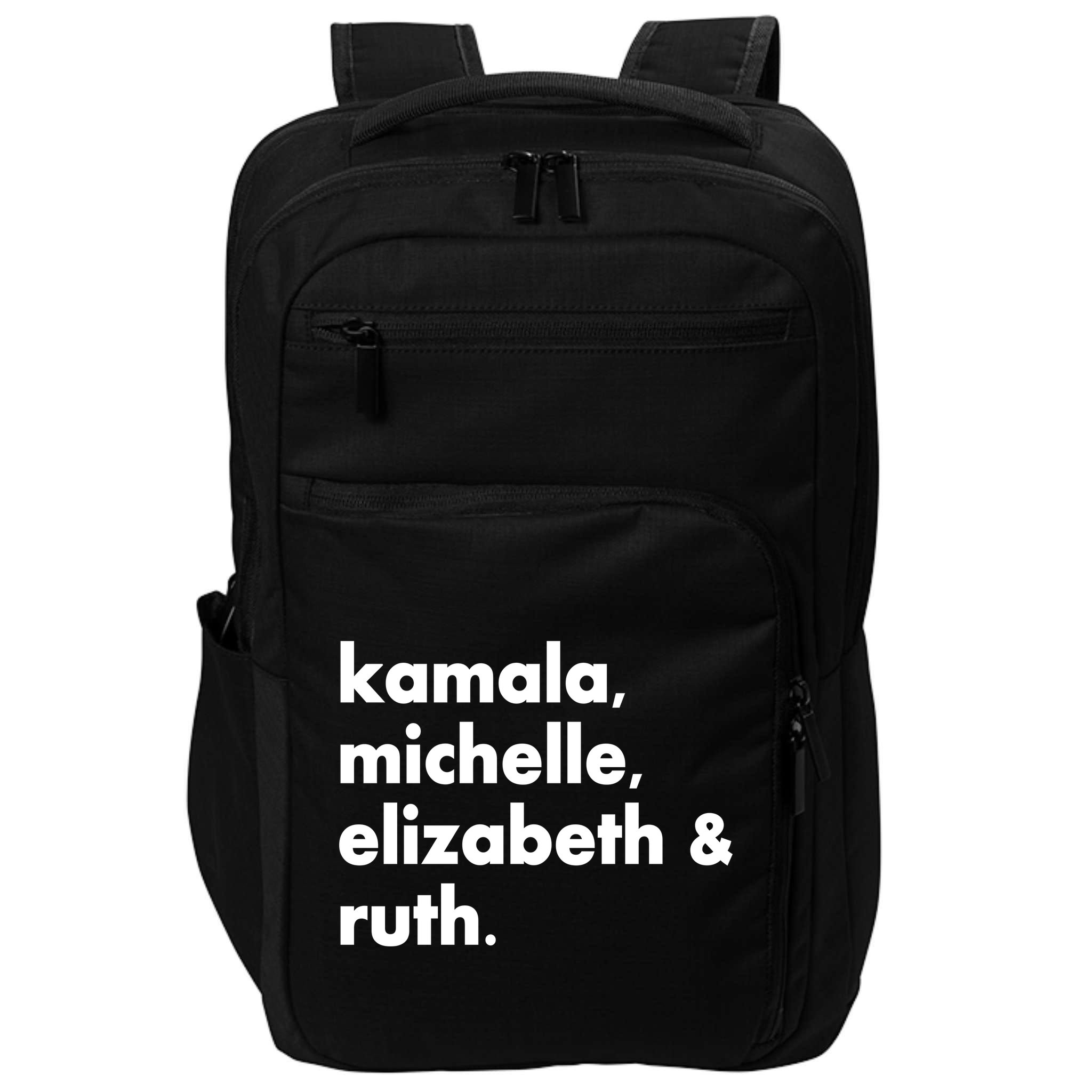 Kamala Michelle RBG Elizabeth Ruth Impact Tech Backpack