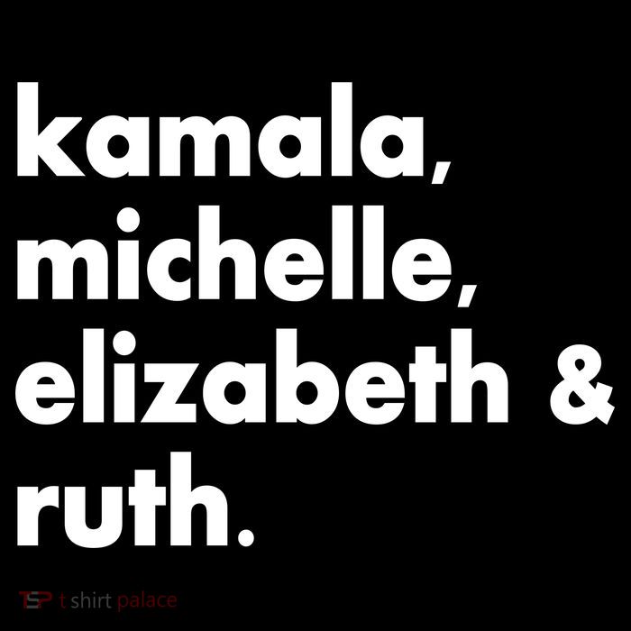 Kamala Michelle RBG Elizabeth Ruth Baby Bodysuit
