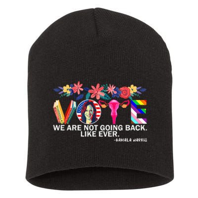 Kamalawe Are Not Going Back Like Ever Feminist Human Rights Short Acrylic Beanie