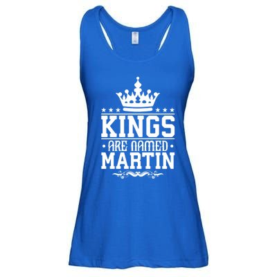 Kings Are Named Martin Personalized Name Joke Funny Cool Gift Ladies Essential Flowy Tank