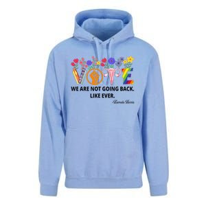 Kamalawe Are Not Going Back Like Ever Kamala Harris 2024 Unisex Surf Hoodie