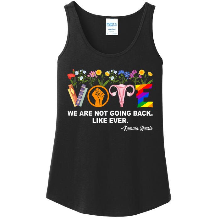 Kamalawe Are Not Going Back Like Ever Feminist Human Rights Ladies Essential Tank