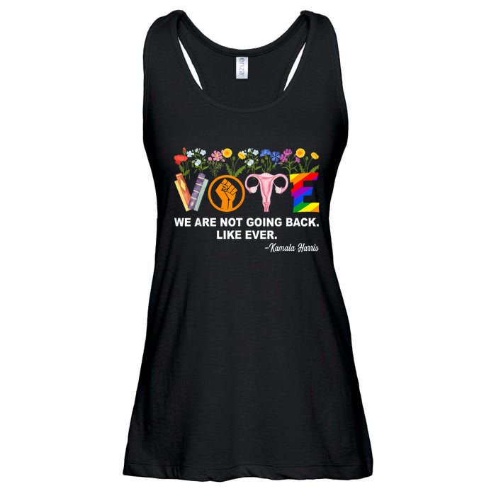 Kamalawe Are Not Going Back Like Ever Feminist Human Rights Ladies Essential Flowy Tank