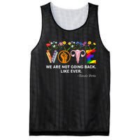 Kamalawe Are Not Going Back Like Ever Feminist Human Rights Mesh Reversible Basketball Jersey Tank