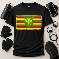 Kanaka Maoli Flag  Cooling Performance Crew T-Shirt