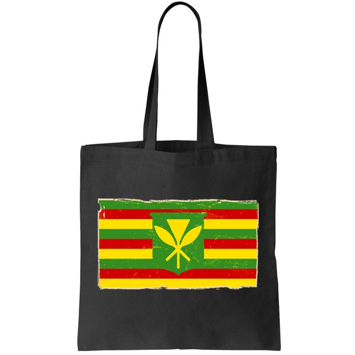 Kanaka Maoli Flag  Tote Bag